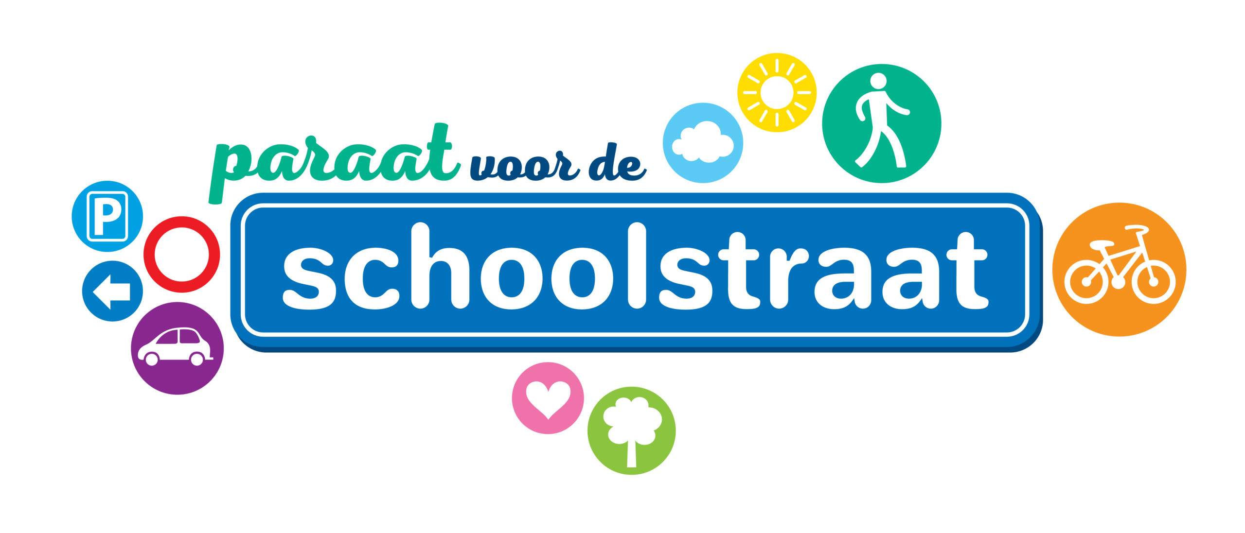 Paraat voor de schoolstraat