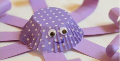 Thuis met de kinderen…..knutsel een Octopus en win.