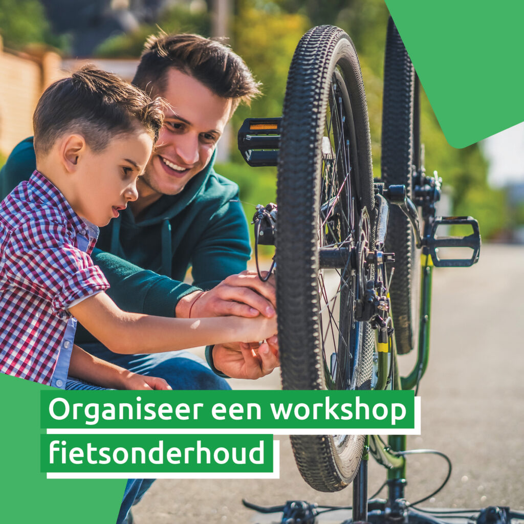 Inspirerende voorbeelden Strapdag: workshop fietsonderhoud