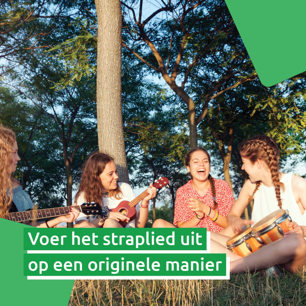 Straplied op een originele manier