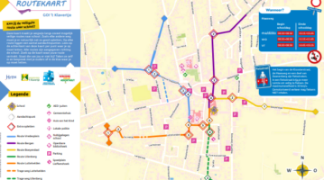 Schoolstraten, wegmarkeringen en schoolroutekaarten in Herenthout