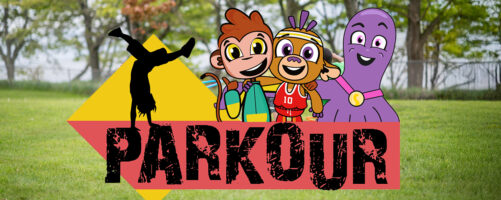 Parkour mee met Octopus en de Beweegbuddy!